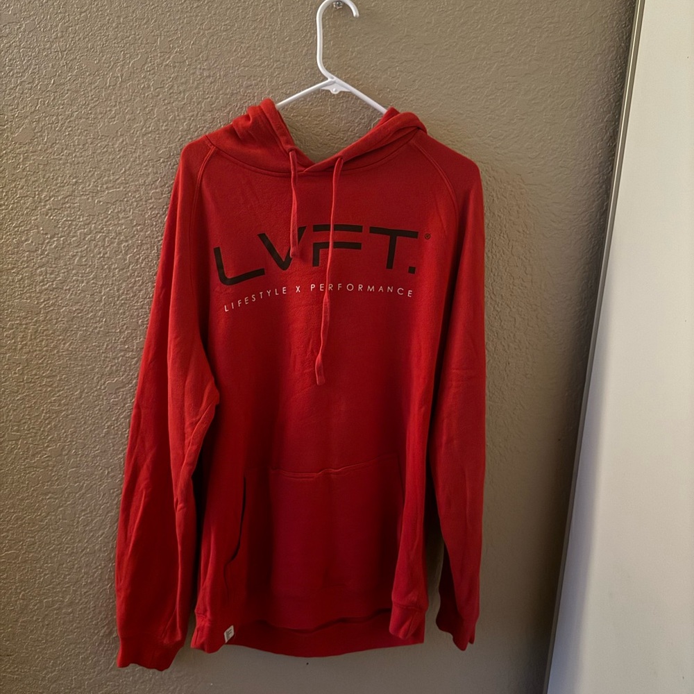 LVFT Red Pullover Hoodie